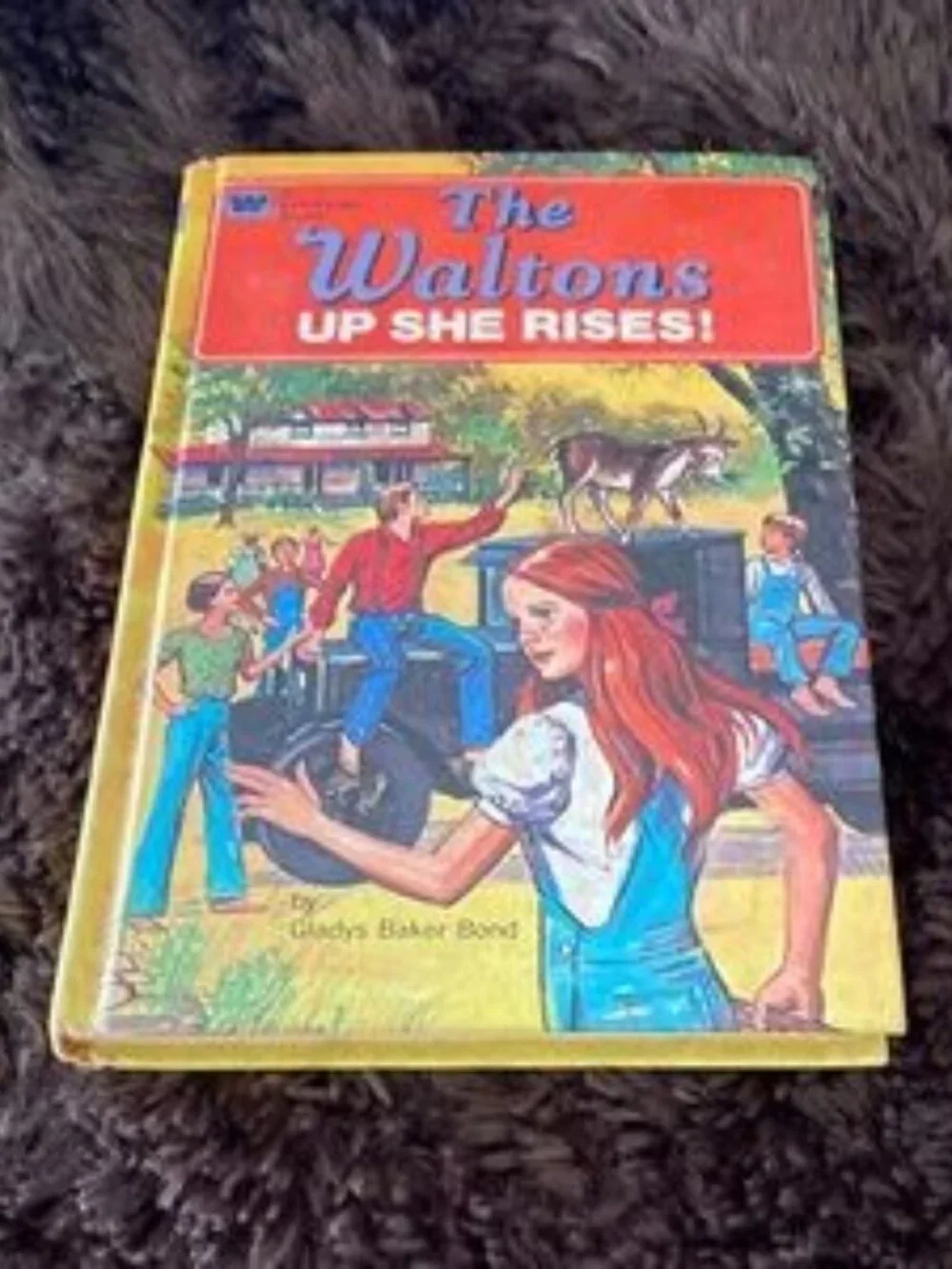 Vintage 70’s Chapter Book The Waltons 'Up She Rises!' #5 By Gladys Baker Bond